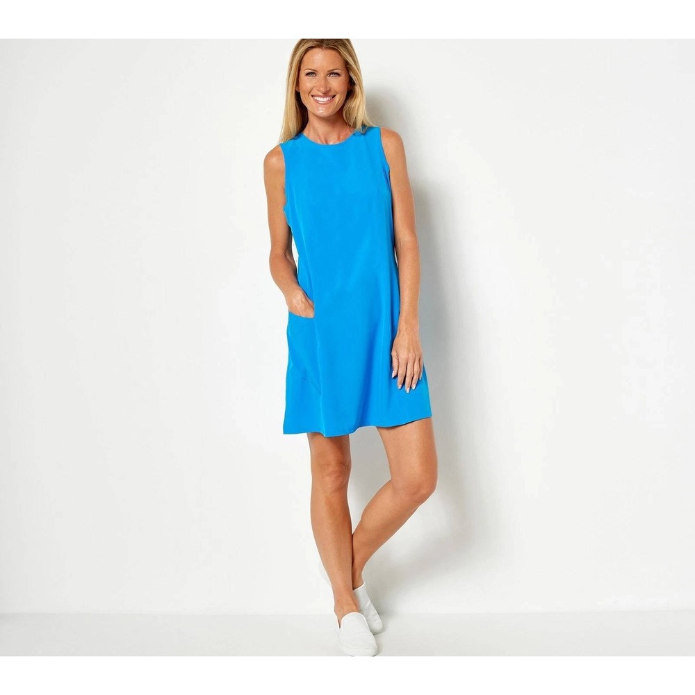 AB by Addison Bay Panama Breakpoint Blue Size Small Athletic Tennis Dress